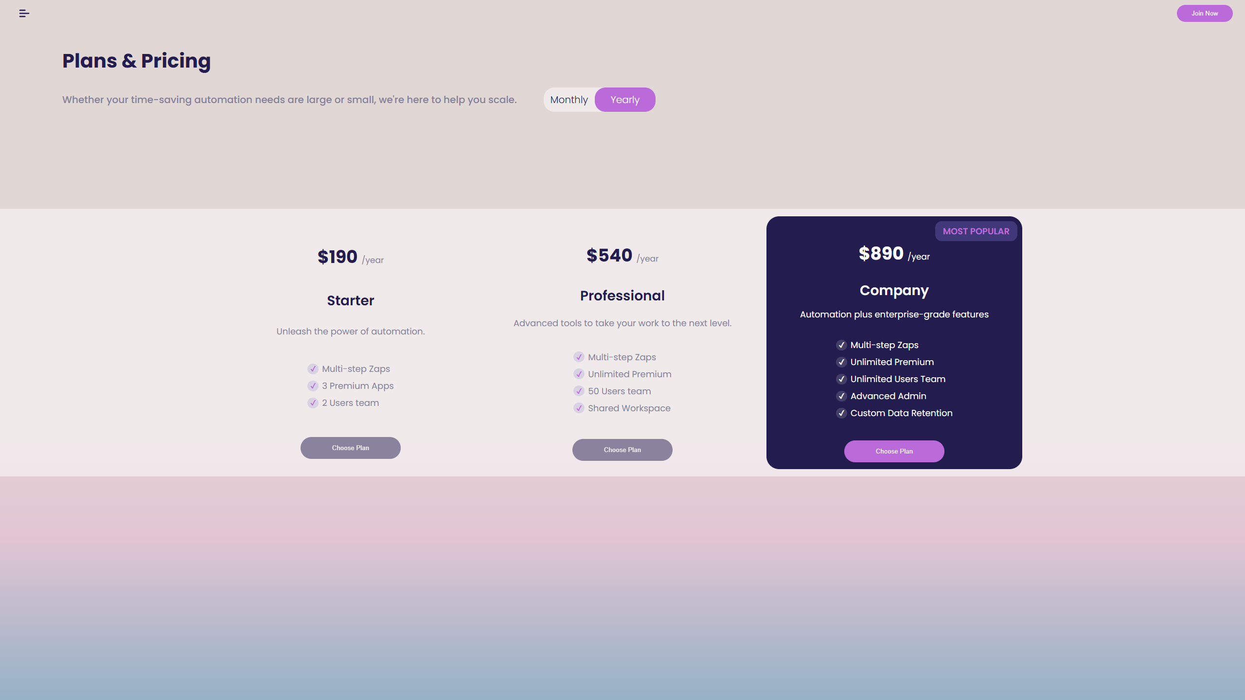 Pricing Page 1 Thumbnail